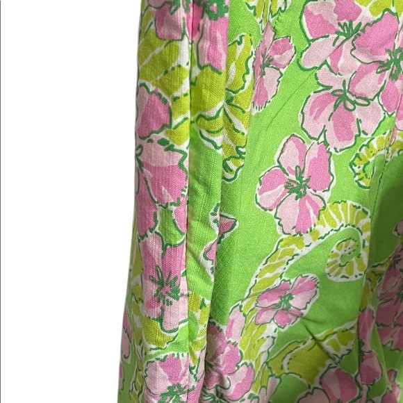 🎉 Lily Pulitzer Resort Fit Seahorse Vintage Carpi Pants Sz 4 - Picture 12 of 13